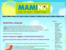 Tablet Screenshot of mamino.net